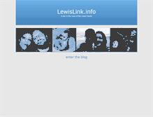 Tablet Screenshot of lewislink.info